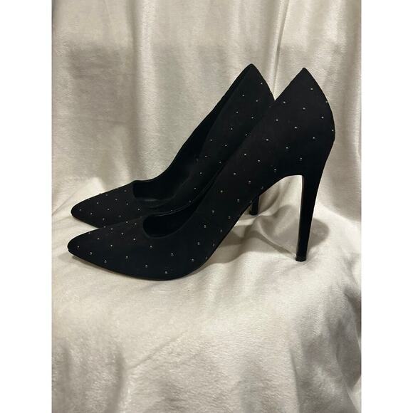 8.5 Express Rhinestone point toe heels - Picture 1 of 4
